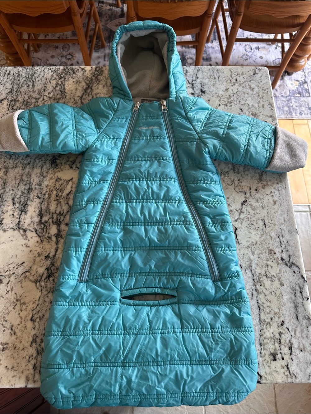 Eddie Bauer 6-9m bunting suit